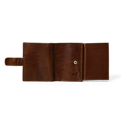Classy Leather Bags UrbanEdge Wallet cum Card Holder - With Aluminium Case - AVBL MRKT (3)
