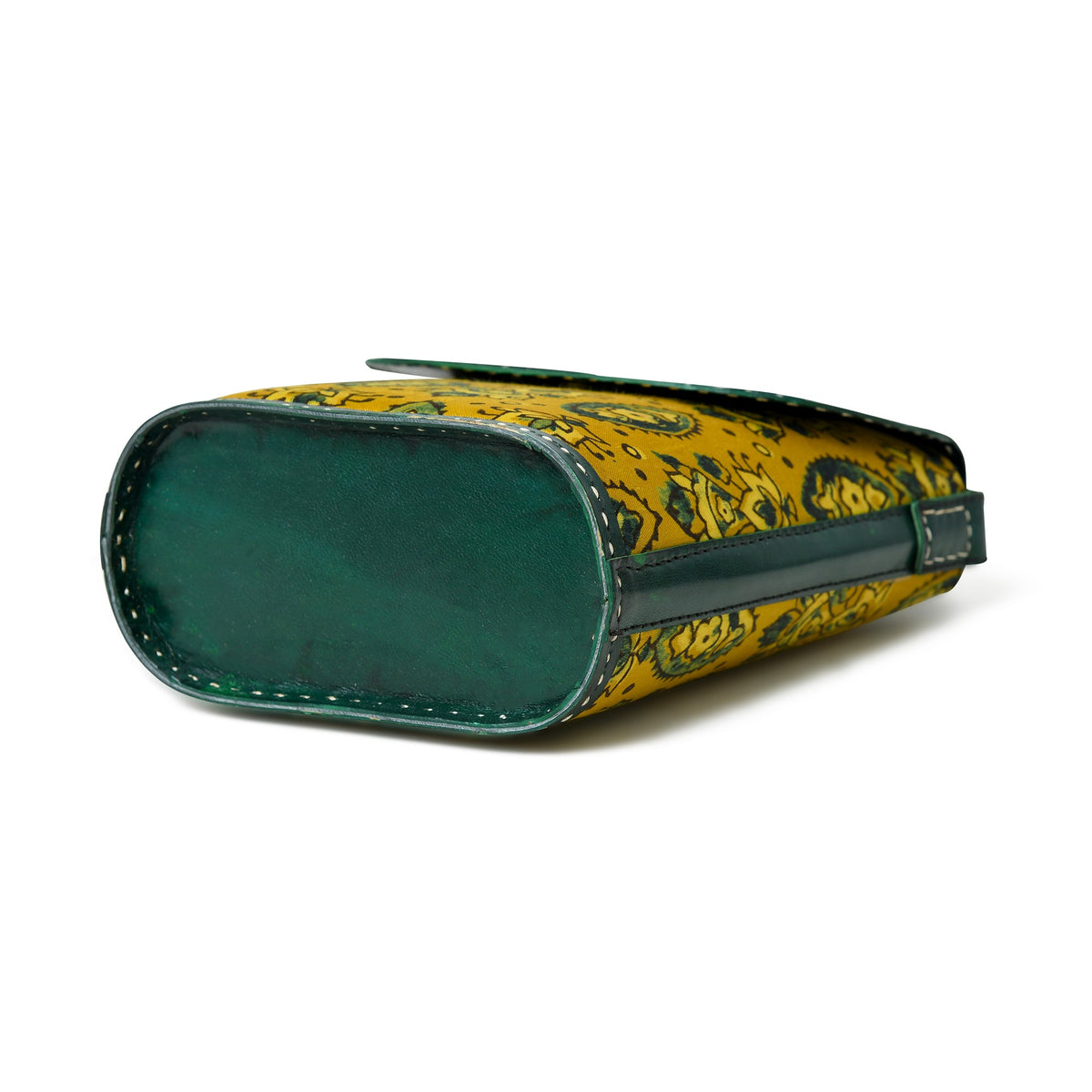 Classy Leather Bags Vibrant Heritage Ajrakh Satchel - AVBL MRKT (9)