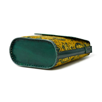 Classy Leather Bags Vibrant Heritage Ajrakh Satchel - AVBL MRKT (9)