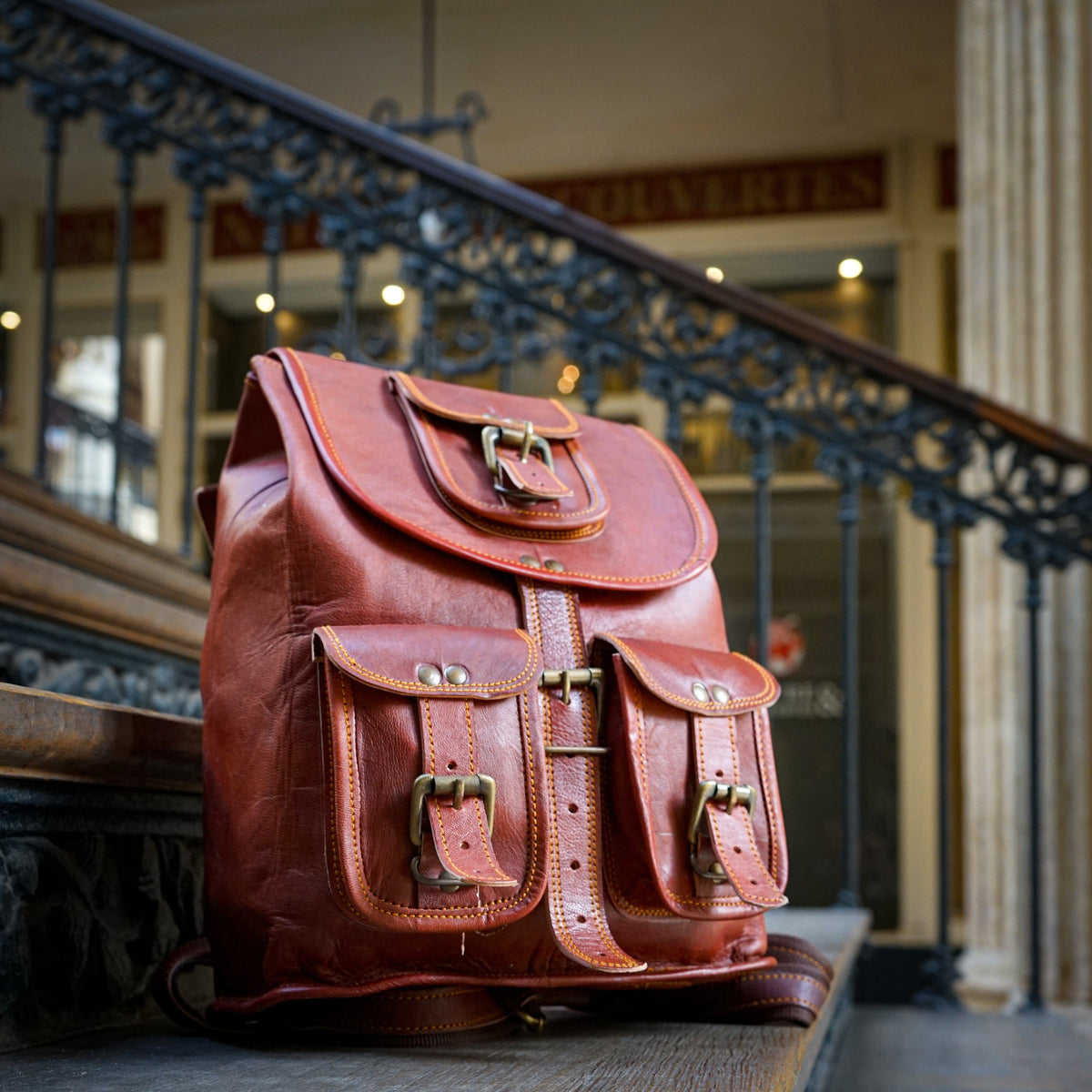 Classy Leather Bags Victoria Small Cute Backpack - AVBL MRKT (4)