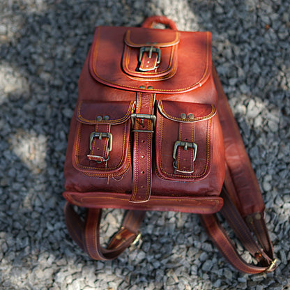 Classy Leather Bags Victoria Small Cute Backpack - AVBL MRKT (7)