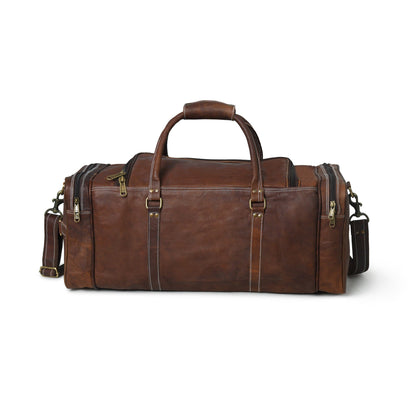 Classy Leather Bags Walker Leather Weekender Bag + Free Toiletry - AVBL MRKT (9)