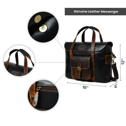 Classy Leather Bags Walker Office Travel Top Handle Bag - AVBL MRKT (11)