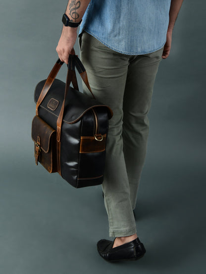 Classy Leather Bags Walker Office Travel Top Handle Bag - AVBL MRKT (2)
