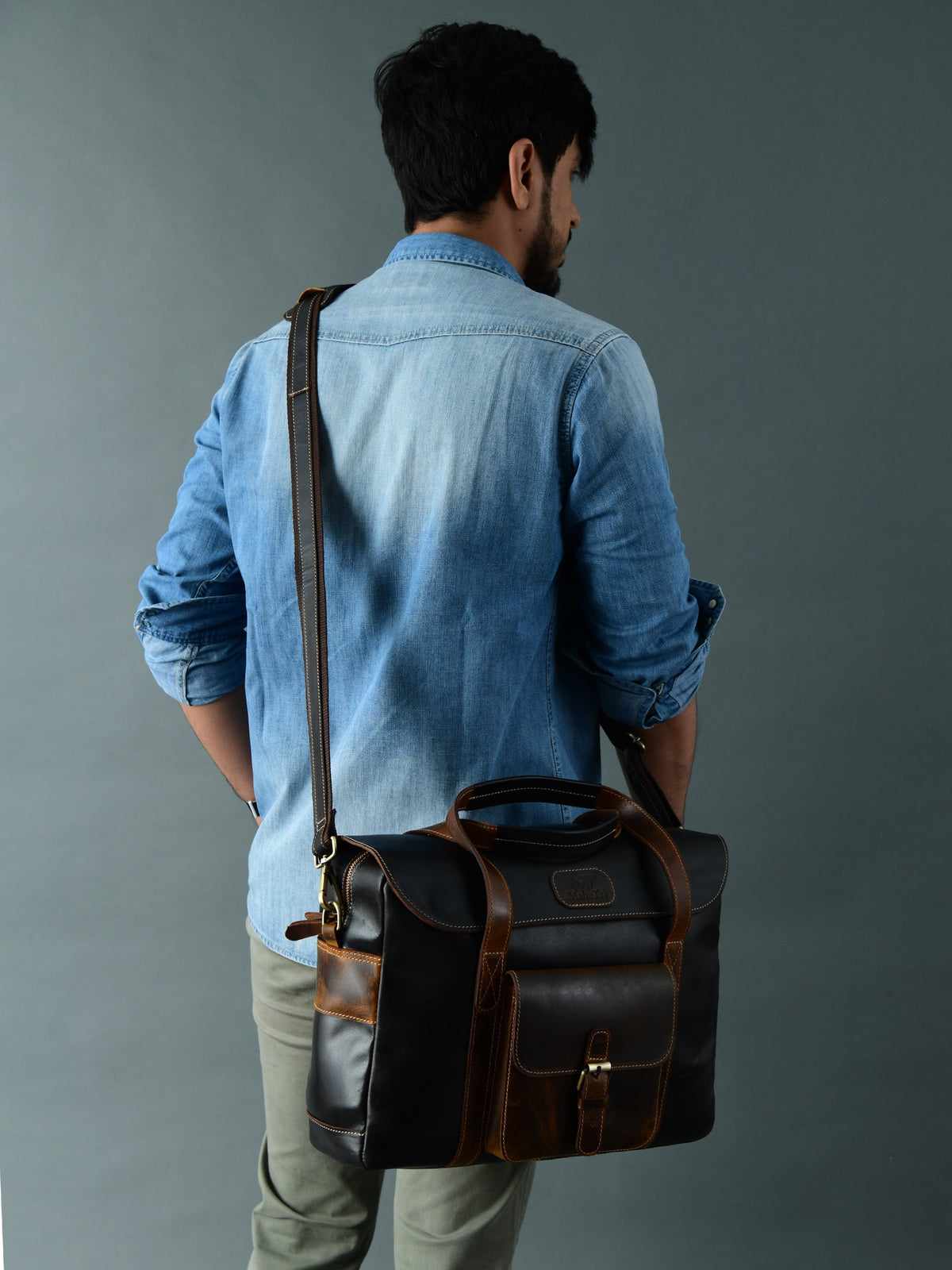 Classy Leather Bags Walker Office Travel Top Handle Bag - AVBL MRKT (6)