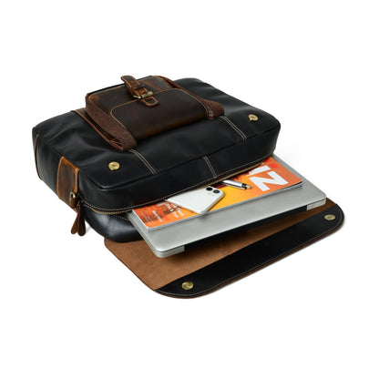 Classy Leather Bags Walker Office Travel Top Handle Bag - AVBL MRKT (9)
