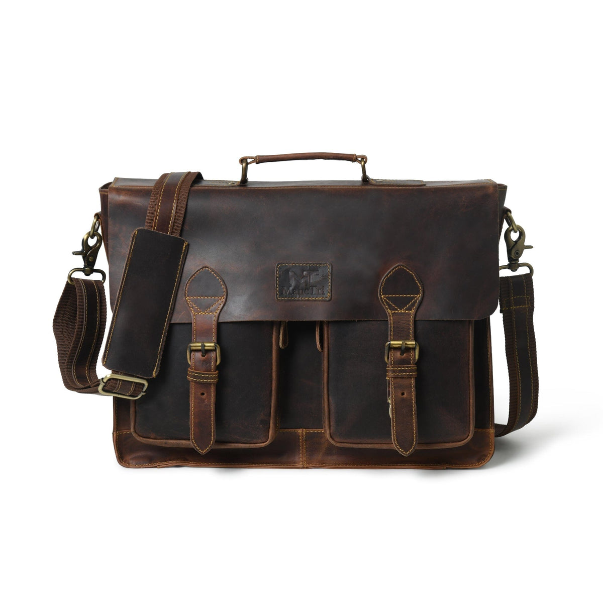 Classy Leather Bags Wall Street Briefcase - AVBL MRKT (1)