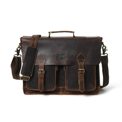 Classy Leather Bags Wall Street Briefcase - AVBL MRKT (1)