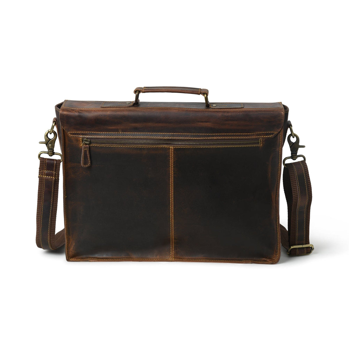 Classy Leather Bags Wall Street Briefcase - AVBL MRKT (5)