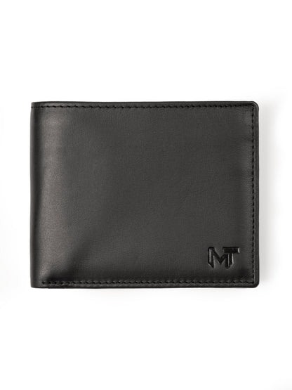 Classy Leather Bags Wealth Ward Black Bi-folded Wallet - AVBL MRKT (1)