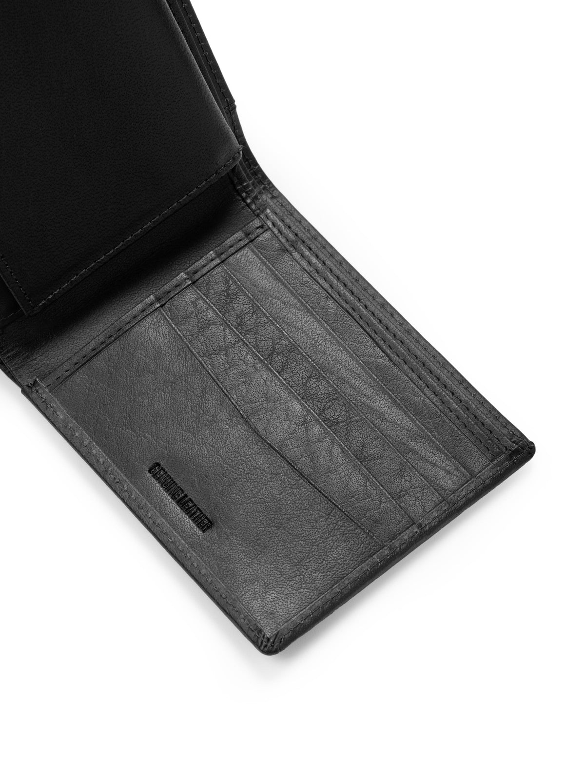 Classy Leather Bags Wealth Ward Black Bi-folded Wallet - AVBL MRKT (4)