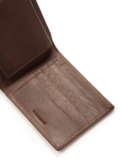 Classy Leather Bags Wealth Ward Brown Bi-folded Wallet - AVBL MRKT (3)