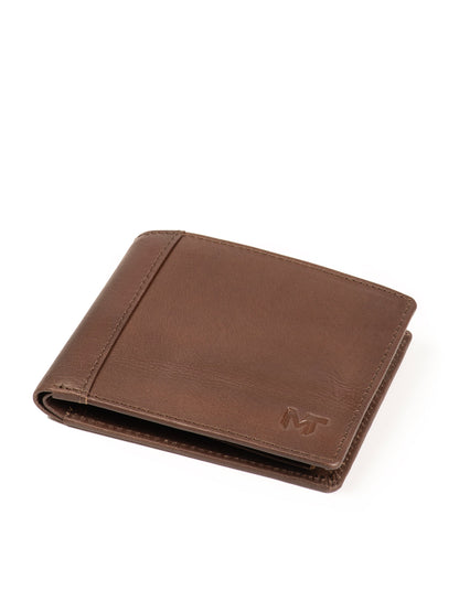 Classy Leather Bags Wealth Ward Brown Bi-folded Wallet - AVBL MRKT (5)