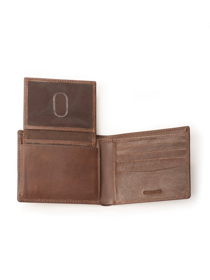 Classy Leather Bags Wealth Ward Brown Bi-folded Wallet - AVBL MRKT (7)