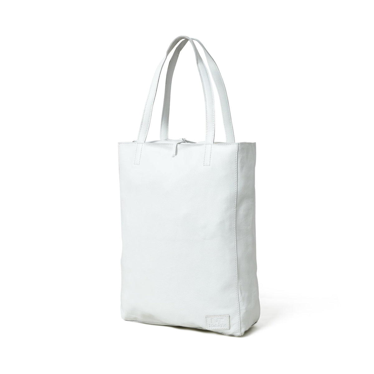 Classy Leather Bags White Leather Shoulder Tote Bag - AVBL MRKT (1)