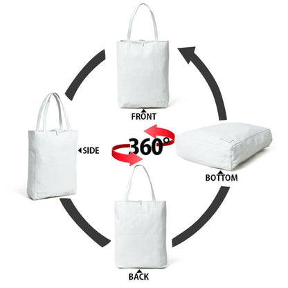 Classy Leather Bags White Leather Shoulder Tote Bag - AVBL MRKT (12)