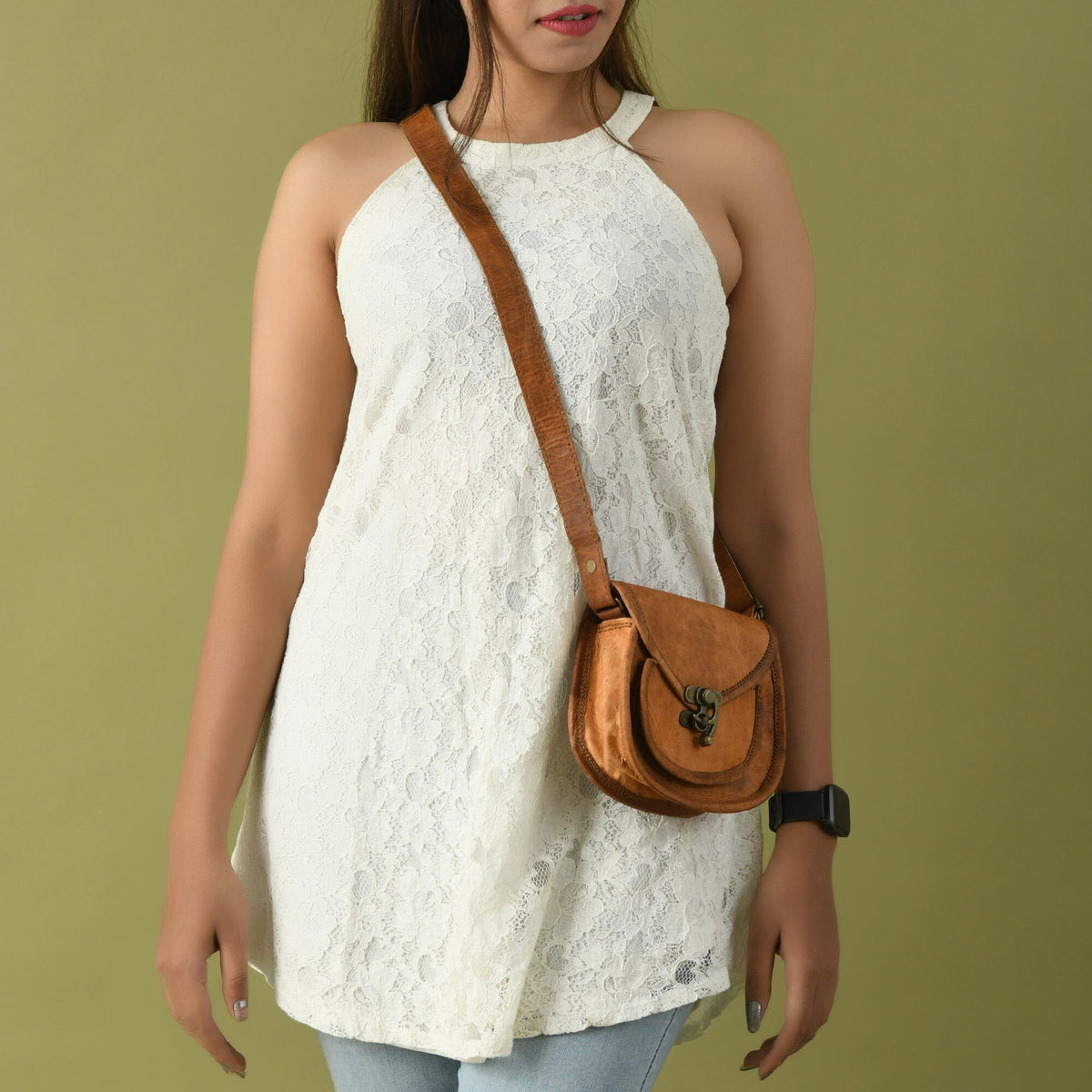Classy Leather Bags Willow Crossbody Sling Bag - AVBL MRKT (2)