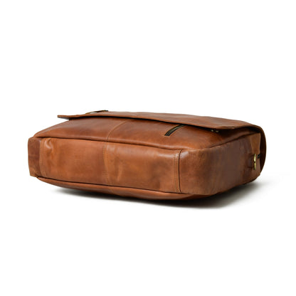 Classy Leather Bags Wilson Tan Leather Crossbody Bag - AVBL MRKT (4)