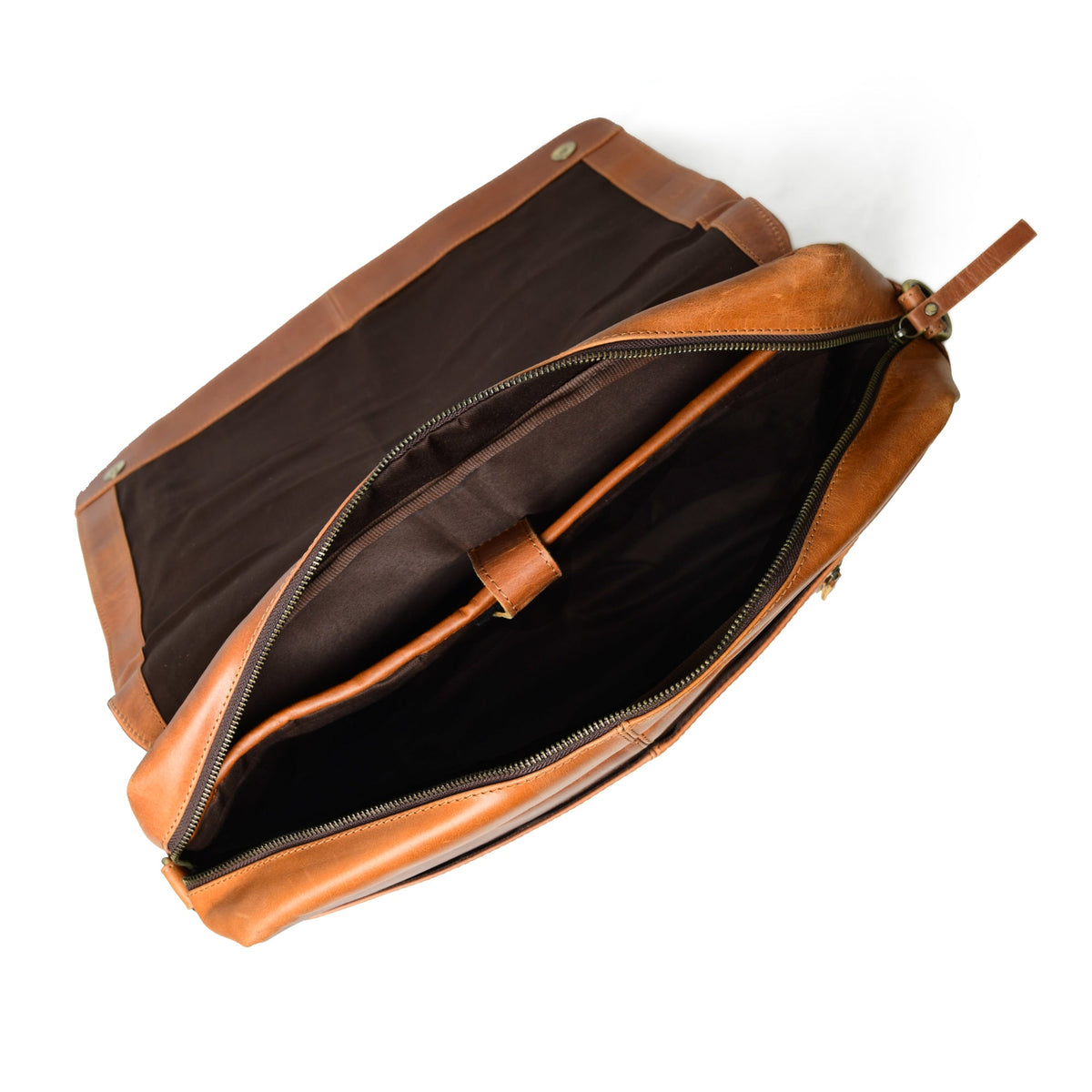Classy Leather Bags Wilson Tan Leather Crossbody Bag - AVBL MRKT (6)