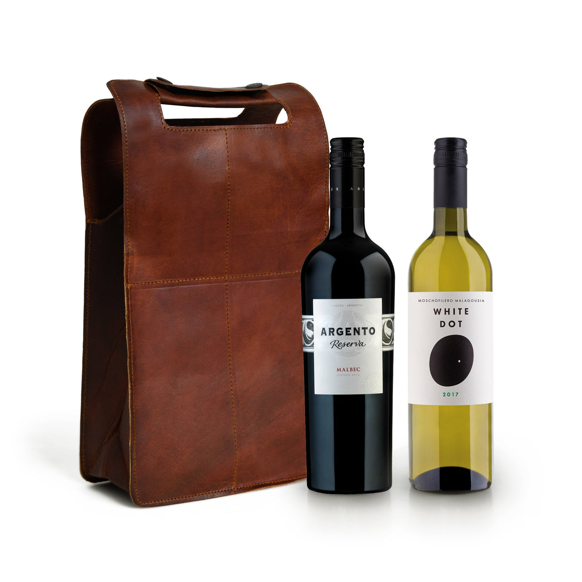 Classy Leather Bags Wine Bottle Leather Cover - AVBL MRKT (1)