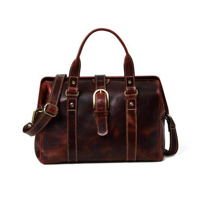 Classy Leather Bags Wineberry Chic Handbag - AVBL MRKT (3)