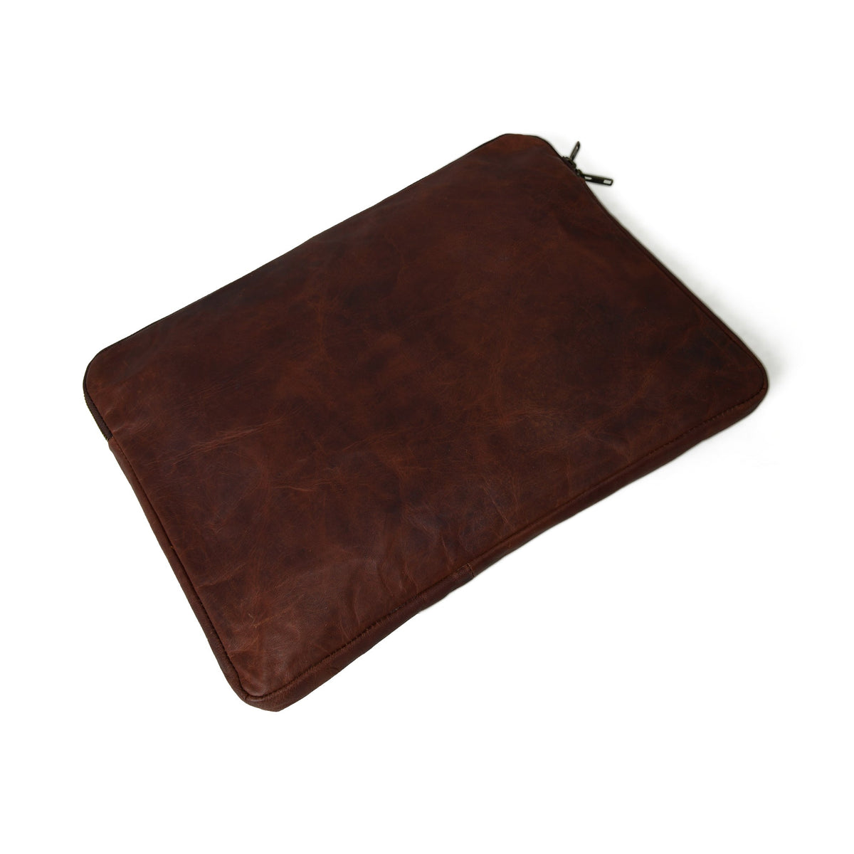 Classy Leather Bags Zento Laptop Sleeve - Dark Brown - AVBL MRKT (8)