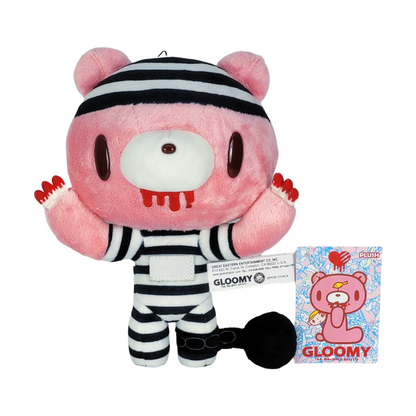 Convict Gloomy Bear 8" Plush - AVBL MRKT (4)