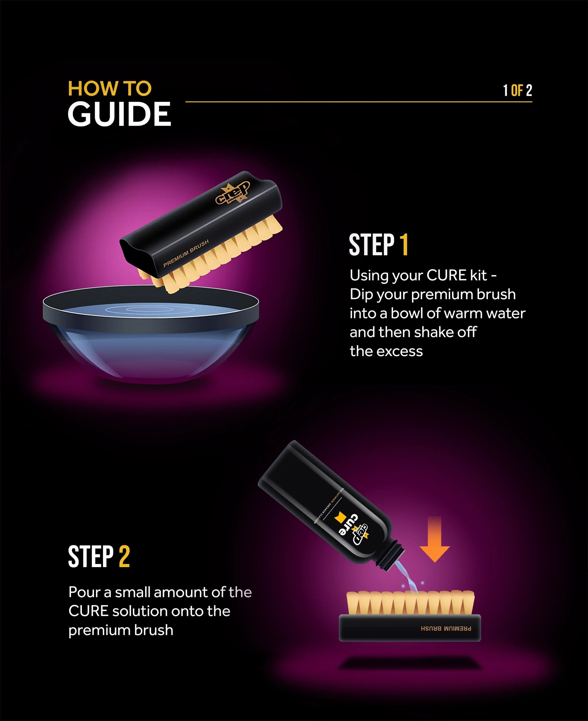 Crep Protect 250ml Ultimate Cure Sneaker Solution Refill Sneaker Shoe Boot Care for Unisex Adult Mens Womens Kids GS Youth Hypebeast - AVBL MRKT (2)