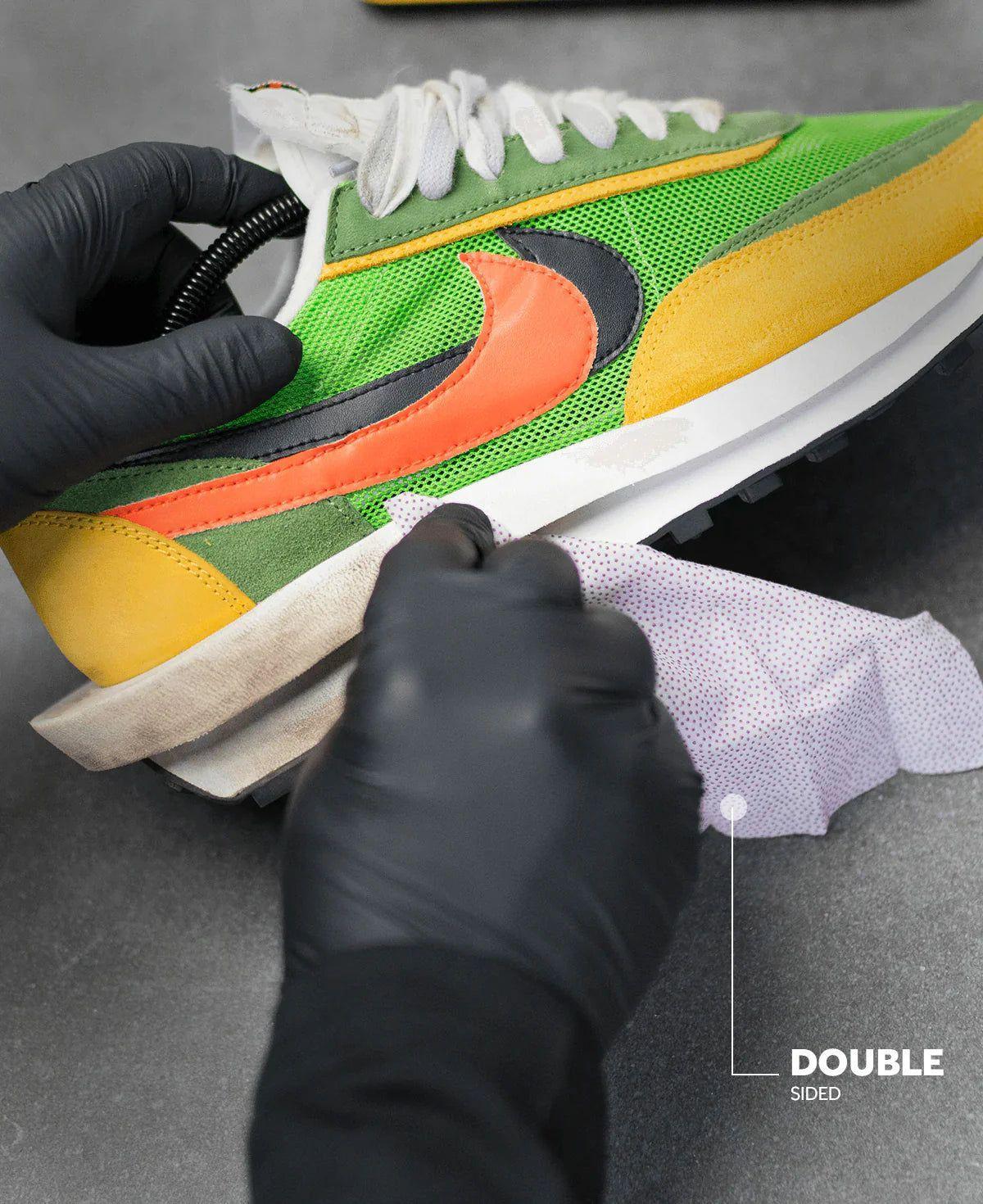 Crep Protect Dual-sided Sneakers and Shoes Cleaning Wipes (12 Pack) Footwear Boot Slides Care for Unisex Adult Mens Womens Kids GS Youth Hypebeast - AVBL MRKT (2)