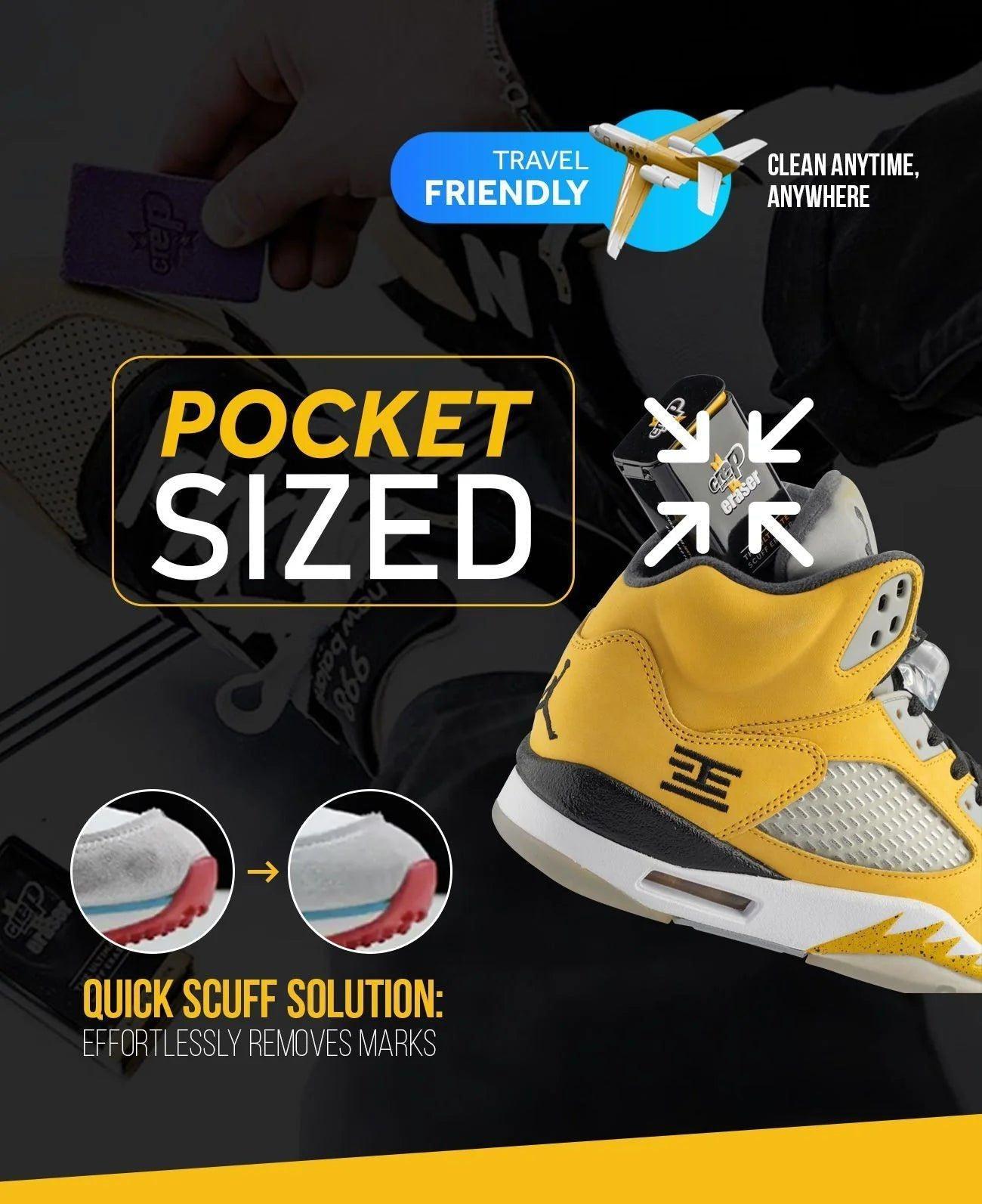 Crep Protect Suede and Nubuck Eraser Sneaker Shoe Boot Care for Unisex Adult Mens Womens Kids GS Youth Hypebeast - AVBL MRKT (5)