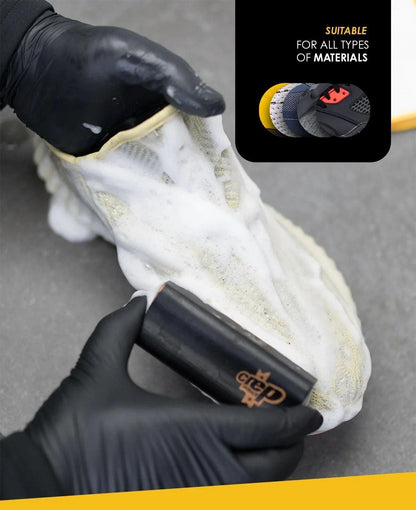 Crep Protect Ultimate Shoe Cure Cleaning Travel Kit (Solution / Brush / Cloth) Footwear Shoe Boot Slides Care for Unisex Adult Mens Womens Kids GS Youth Hypebeast - AVBL MRKT (6)