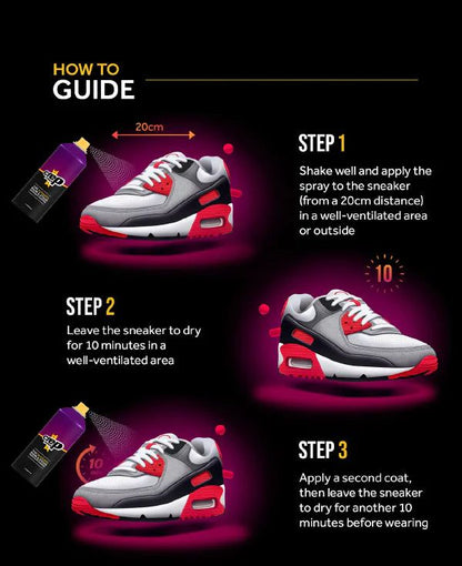 Crep Protect Ultimate Sneaker Care Gift Pack (Spray / Solution / Wipes / Brush / Cloth) Footwear Shoe Boot Slides Care for Unisex Adult Mens Womens Kids GS Youth Hypebeast - AVBL MRKT (5)