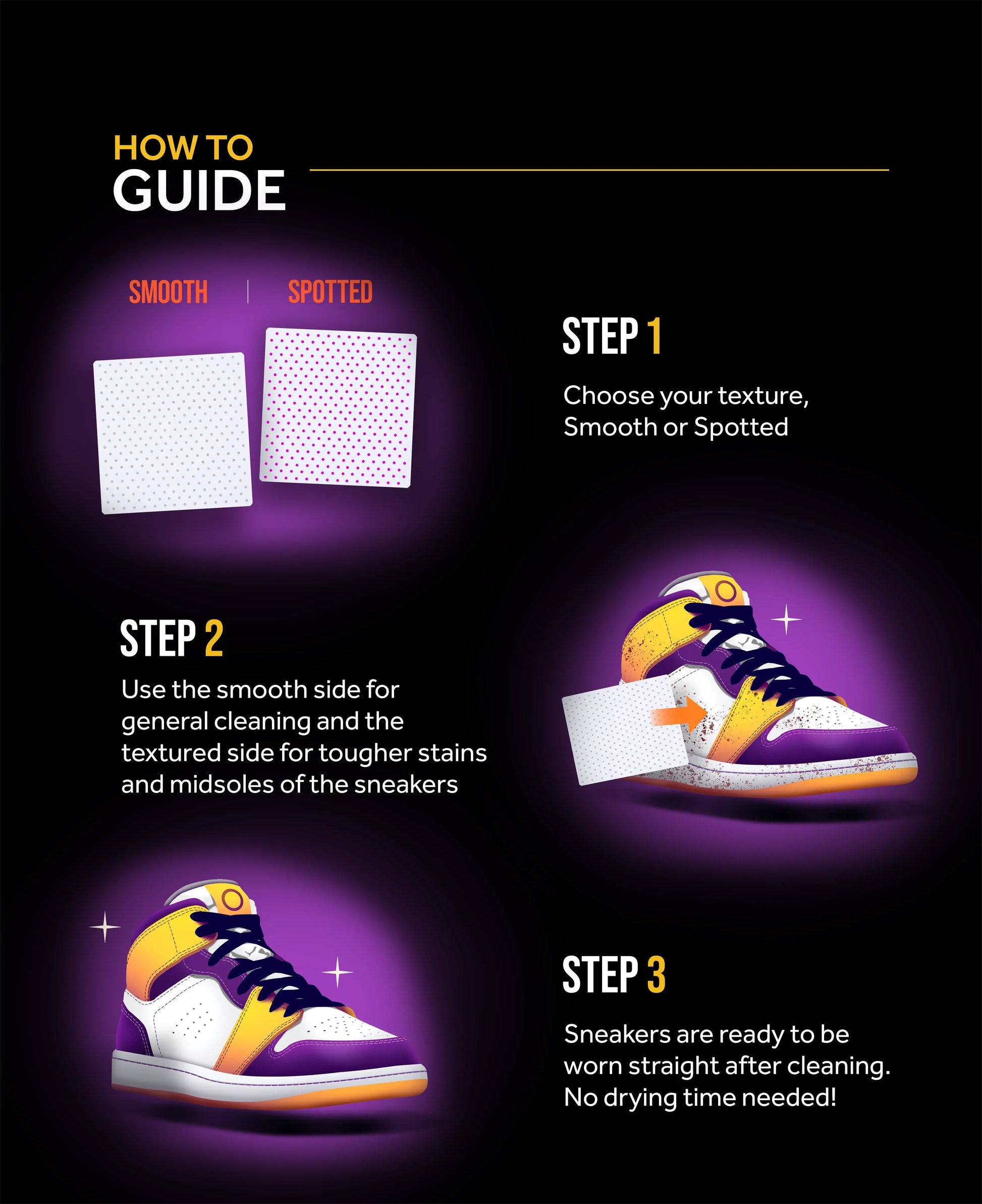 Crep Protect Ultimate Sneaker Care Starter Pack (Foam / Spray / 6 Wipes) Footwear Shoe Boot Slides Care for Unisex Adult Mens Womens Kids GS Youth Hypebeast - AVBL MRKT (13)