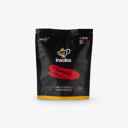 Crep Protect Ultimate Sneaker Poron Insoles (Comfort) Red Comfortable Walking Running Replacement Sole Inserts for Unisex Adult Mens Womens Kids GS Youth Hypebeast - AVBL MRKT (2)