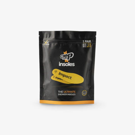 Crep Protect Ultimate Sneaker Poron XRD Insoles (Impact) Yellow Comfortable Walking Running Replacement Sole Inserts for Unisex Adult Mens Womens Kids GS Youth Hypebeast - AVBL MRKT (1)