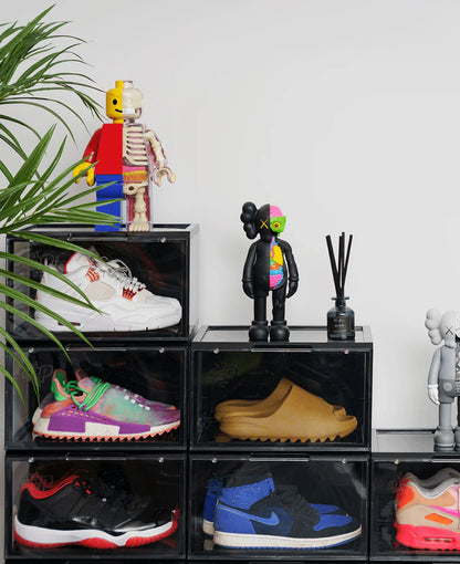 Crep Protect Ultimate Sneaker Storage Box Crate 2.0 (2 Pack) Footwear Shoe Boot Slides Display Collection for Unisex Adult Mens Womens Kids GS Youth Hypebeast - AVBL MRKT (11)