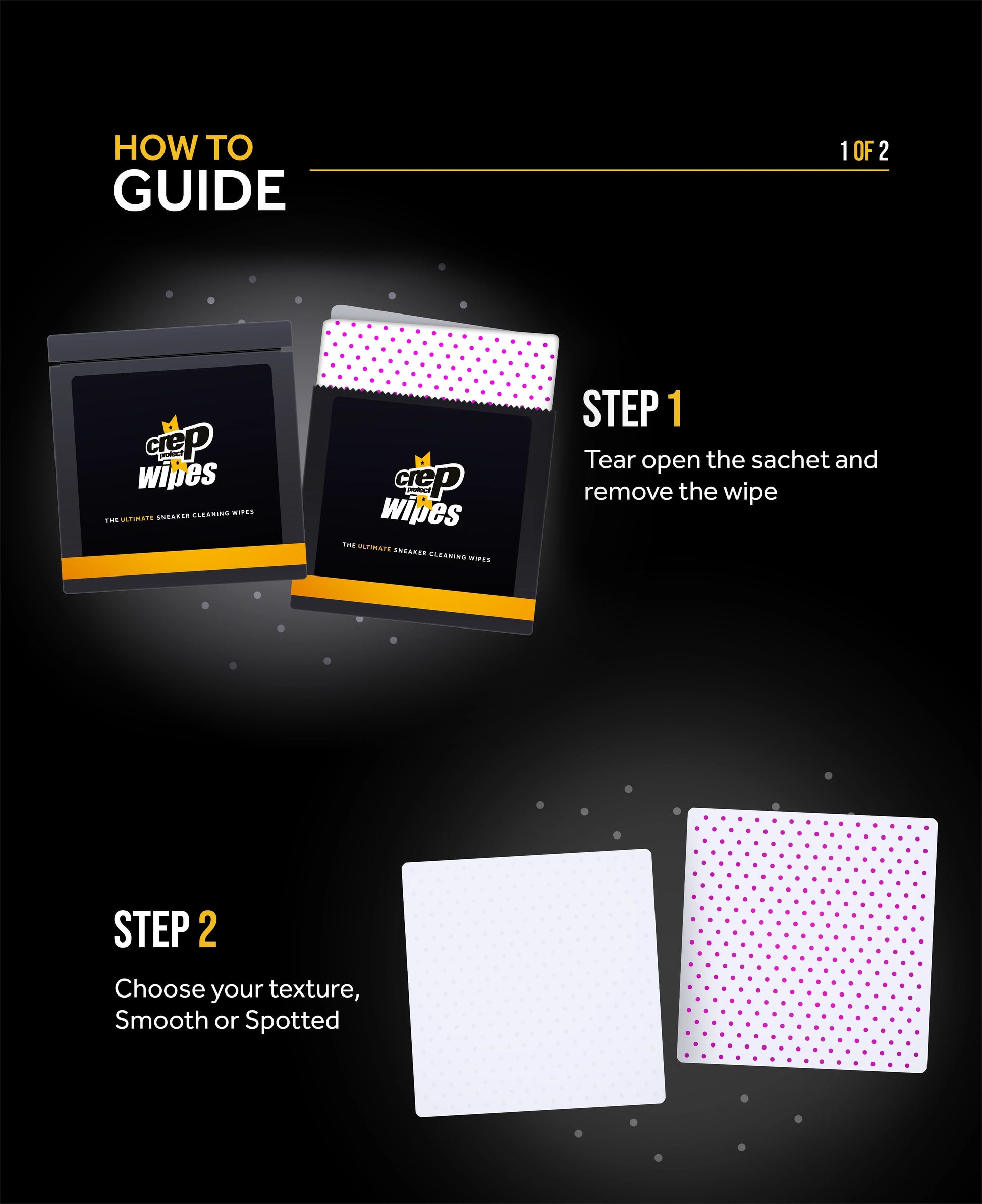 Crep Protect Ultimate Sneakers and Shoes Cleaning Wipes (32 Pack) Footwear Boot Slides Care for Unisex Adult Mens Womens Kids GS Youth Hypebeast - AVBL MRKT (6)