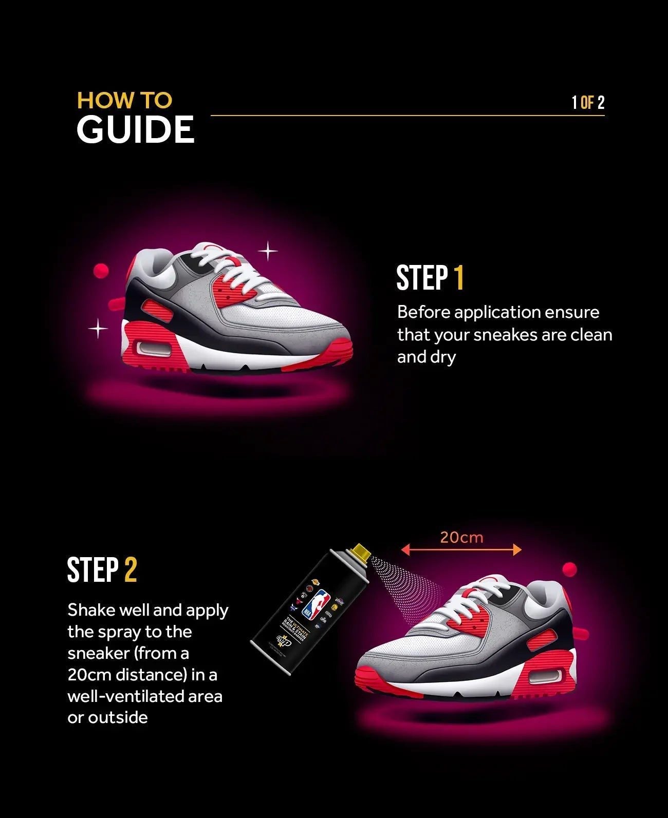 Crep Protect x NBA Ultimate Rain and Stain Resistant Barrier Protection Spray Waterproof Repellant Sneakers Shoes Boots for Unisex Adult Mens Womens Kids GS Youth Hypebeast - AVBL MRKT (4)