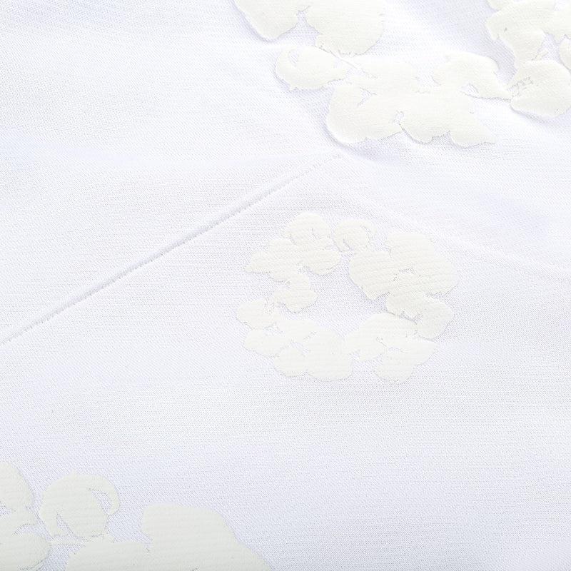 Denim Tears Pullover Hooded Sweatshirt 'The Cotton Wreath Monochrome' White (SS24) [SS24CH0020] Casual Fashion Hoodie Sweater for Unisex Adult Mens Hypebeast - AVBL MRKT (5)