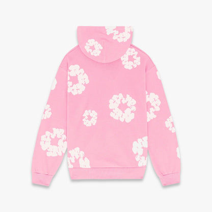 Denim Tears Pullover Hooded Sweatshirt 'The Cotton Wreath' Pink (FW23) [301-100-30] Casual Fashion Hoodie Sweater for Unisex Adult Mens Hypebeast - AVBL MRKT (2)