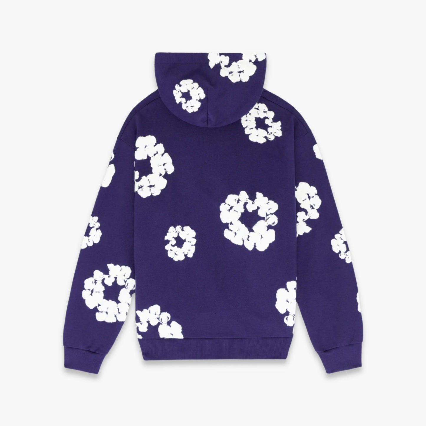 Denim Tears Pullover Hooded Sweatshirt 'The Cotton Wreath' Purple (FW23) [301-200-30] Casual Fashion Hoodie Sweater for Unisex Adult Mens Hypebeast - AVBL MRKT (2)