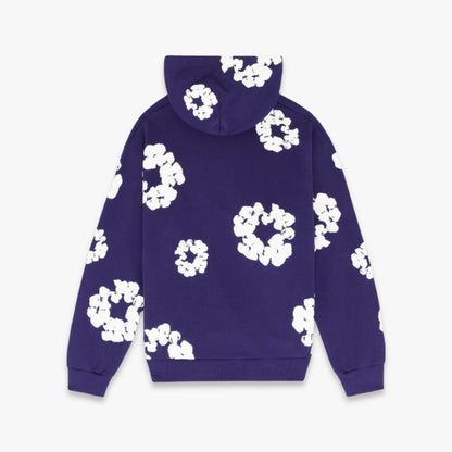 Denim Tears Pullover Hooded Sweatshirt 'The Cotton Wreath' Purple (FW23) [301-200-30] Casual Fashion Hoodie Sweater for Unisex Adult Mens Hypebeast - AVBL MRKT (2)