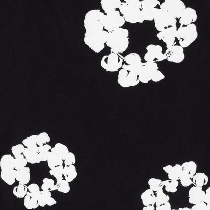 Denim Tears Shorts 'The Cotton Wreath' Black (FW23) [402-010-30] Casual Fashion Bottoms for Unisex Adult Mens Hypebeast - AVBL MRKT (4)