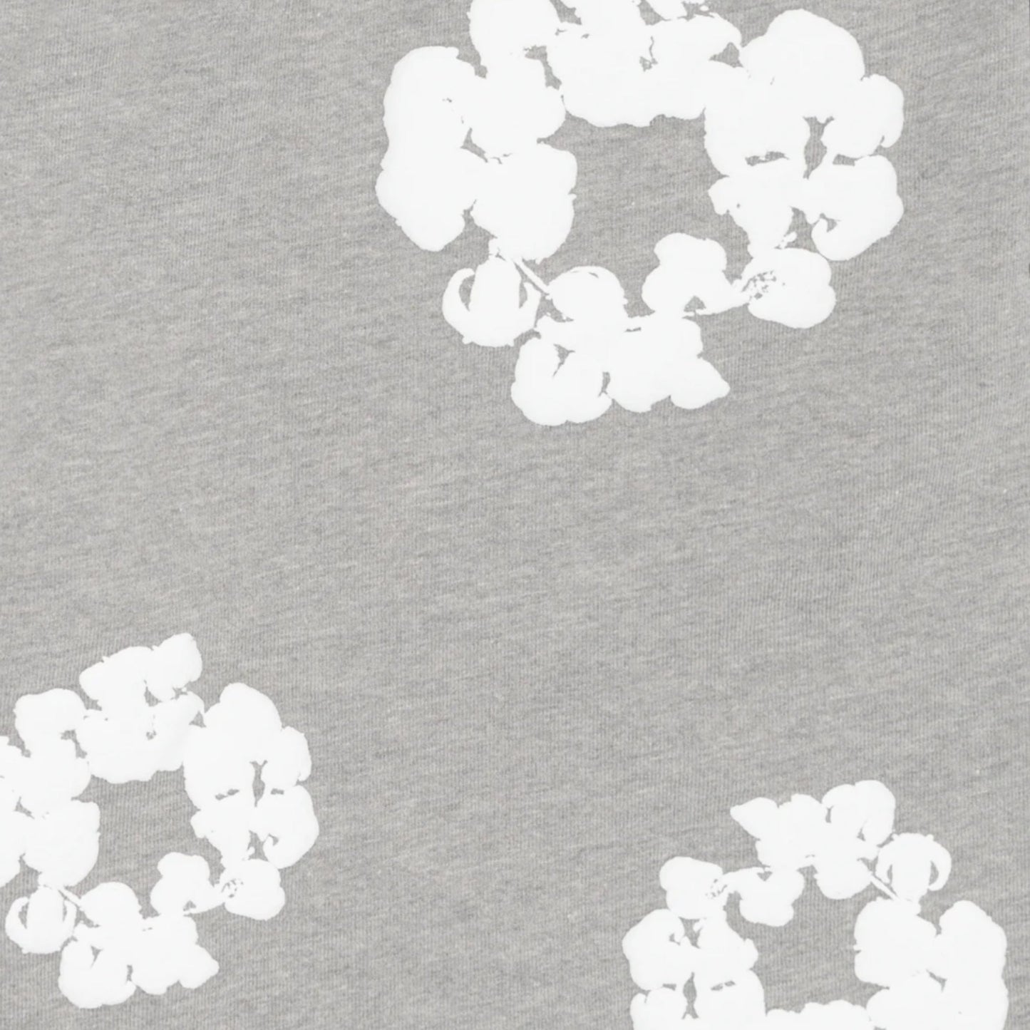 Denim Tears Shorts 'The Cotton Wreath' Grey (FW23) [402-070-30] Casual Fashion Bottoms for Unisex Adult Mens Hypebeast - AVBL MRKT (4)