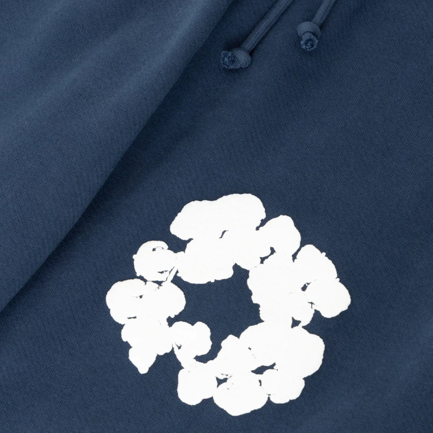 Denim Tears Shorts 'The Cotton Wreath' Navy Blue (FW23) [402-080-30] Casual Fashion Bottoms for Unisex Adult Mens Hypebeast - AVBL MRKT (4)