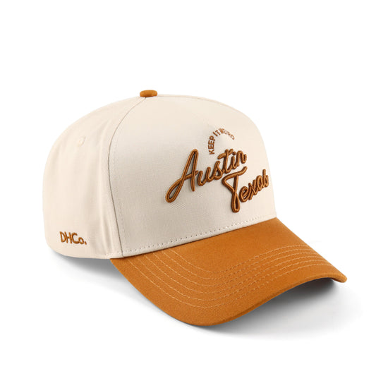 Destination Hat Co. The "Austin" Script Hat - AVBL MRKT (1)