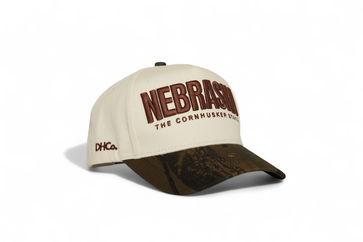 Destination Hat Co. The Camo Nebraska SnapBack - AVBL MRKT (1)