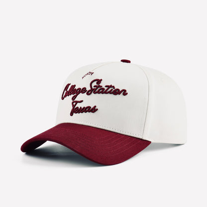 Destination Hat Co. The "College Station" Script Hat - AVBL MRKT (3)