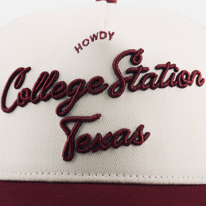 Destination Hat Co. The "College Station" Script Hat - AVBL MRKT (5)