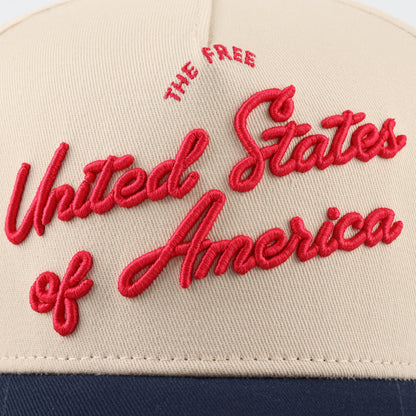 Destination Hat Co. The "U.S.A" Script Hat - AVBL MRKT (5)